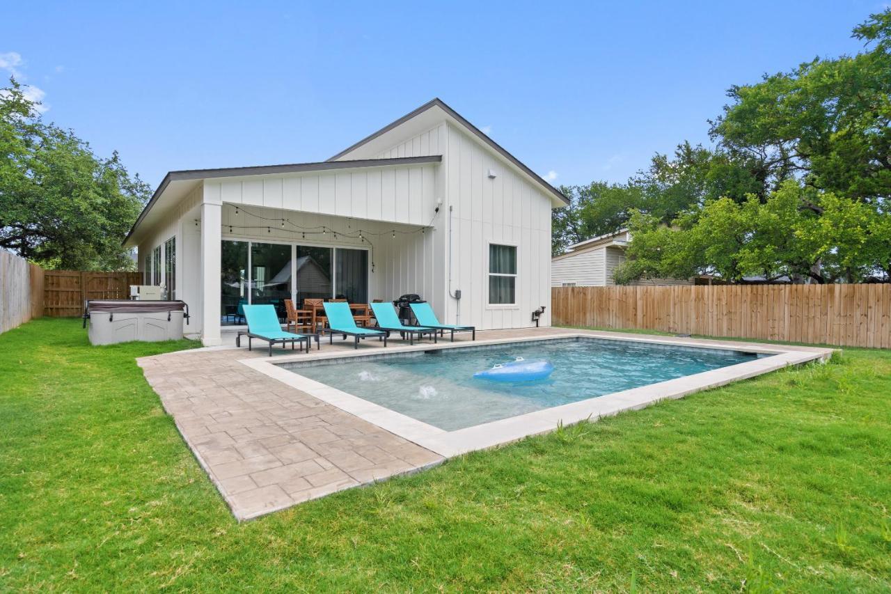 White Dove Pool House- Modern Luxury 4Br Home Near Lake Travis Wpool Austin Exterior photo
