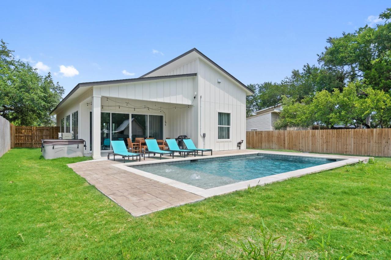 White Dove Pool House- Modern Luxury 4Br Home Near Lake Travis Wpool Austin Exterior photo